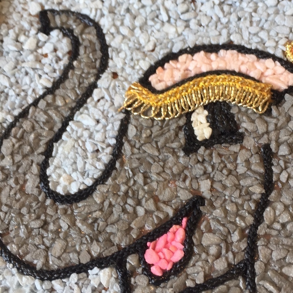 🏡Vintage Rock Mosaic Elephant Picture - Picture 3 of 6